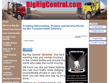 Tablet Screenshot of bigrigcentral.com